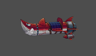 鲨鱼导弹坐骑,火箭炮坐骑,箭筒坐骑