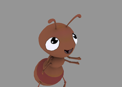 小蚂蚁卡通可爱q版