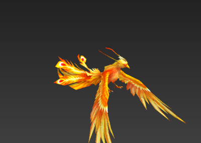 火凤凰 火鸟 红凤凰,黄凤凰,红粉凤凰,粉红凤凰,花粉花凤凰(带绑定)