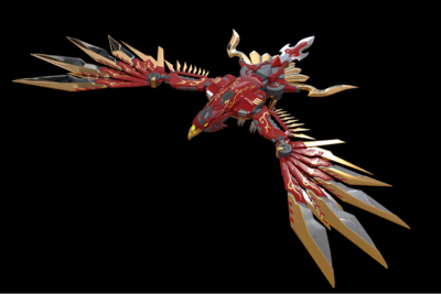 机械鸟,机器老鹰_四相合一作品_动物机器动物_cg模型网