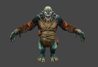 带动画  食人妖   山妖   有绑定 怪物   妖怪