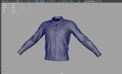 maya2016文件 带fbx obj通用格式  贴图齐全4k贴图 衣服带颜色 凹凸