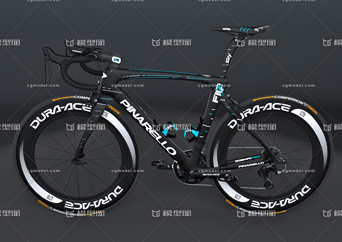 max写实 竞速自行车 极速 pinarello dogma f10 公路 比赛自行车 环法