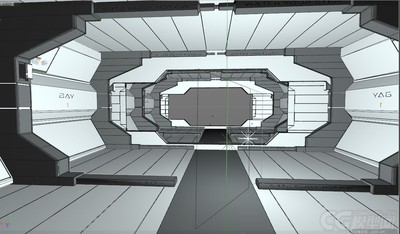 科幻走廊 隧道模型-科幻场景模型库-Cinema 4D(.c4d)模型下载-cg模型网