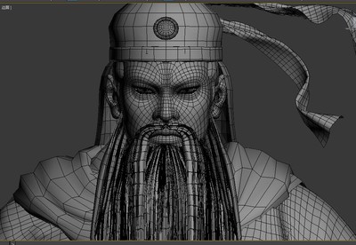 次世代三国人物 关羽 关公  武圣 关老爷 关云长古代人物美髯公***