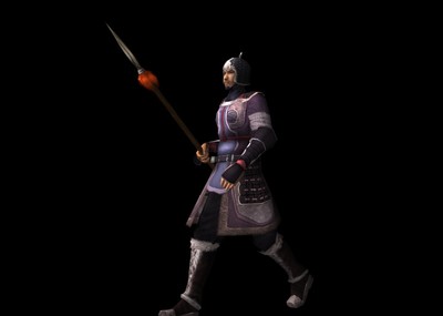 古代人物士兵长矛兵