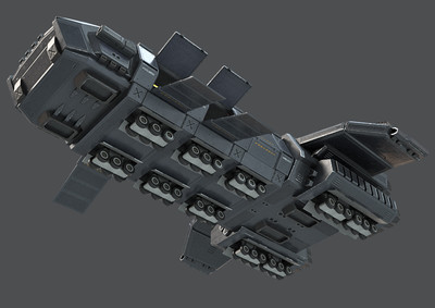 pbr次世代 科幻 运输飞船 宇宙飞船 太空飞船 ufo scifi 太空船 星际