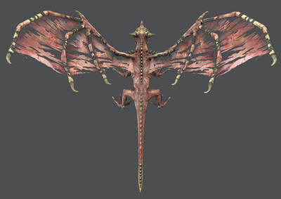 亡灵龙 次世代pbr 飞龙 西方龙  欧洲龙 魔幻飞龙 简模 魔龙 丧尸龙