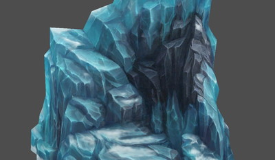 冰山,冰封山体,冰冻石头,冰石头,雪地石头