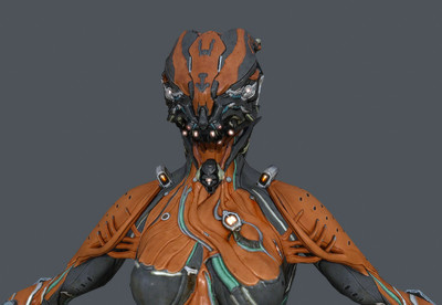 高质量 星际战甲-valkyr 次世代 星际战士  科幻风格 外星机甲 异形