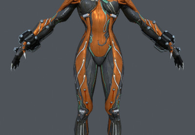 高质量 星际战甲-valkyr 次世代 星际战士  科幻风格 外星机甲 异形