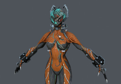 高质量 星际战甲-valkyr 次世代 星际战士  科幻风格 外星机甲 异形