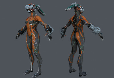 高质量 星际战甲-valkyr 次世代 星际战士  科幻风格 外星机甲 异形