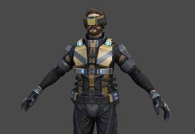 精致星际特工 高科技 黑金雇佣兵 次世代 星际联盟 scifi 突击士兵