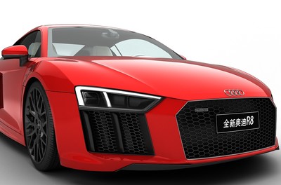 奧迪--2018款奧迪r8,audi r_hanghangaixiuxiu作品_車輛賽車/跑車_cg