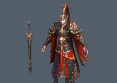 次世代 古代人物 古代将领 将军 武将 统帅 统领 铠甲 盔甲 猛将 吕布