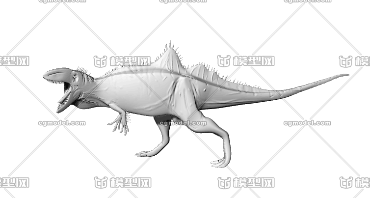 昆卡猎龙 恐龙 龙 侏罗纪_恐龙60969作品_动物恐龙动物恐龙_cg模型网