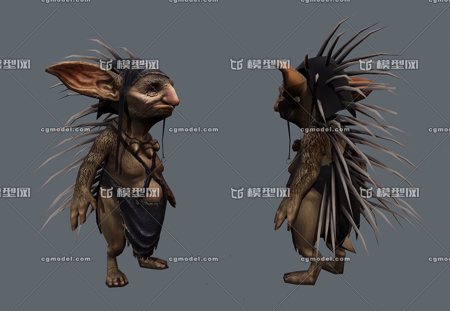 童话 故事 写实 简模 刺猬精灵 hedgehog 魔法小精灵