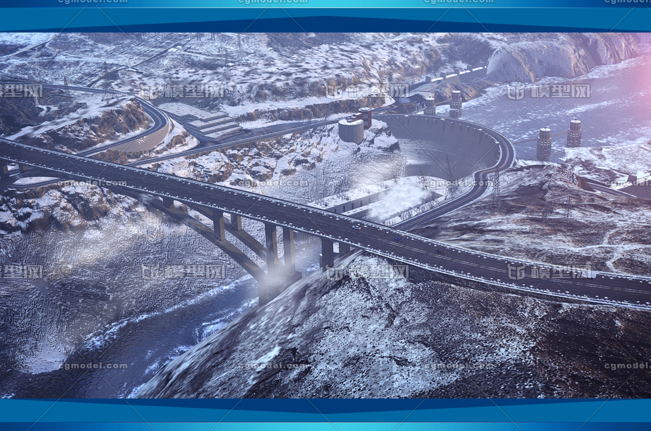 模型制作于2016年当时和王大师一起配合制作了此套胡佛大坝的模型