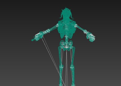 写实 死亡军团-骷髅士兵 次世代 骷髅战士 skeleton warrior