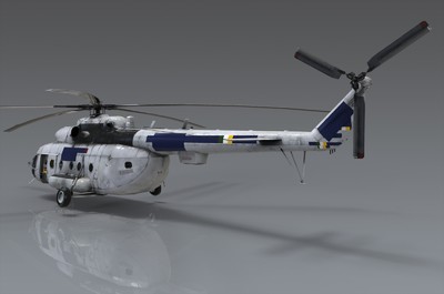 米-8直升机 米8直升机模型-军用直升机模型库-3ds Max(.max)模型下载-cg模型网