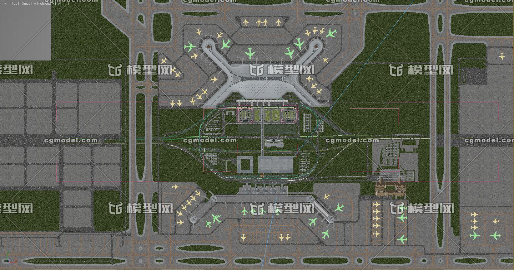 美兰国际机场平面图图片