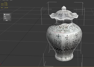 古董 装饰 文物系列 青_亚多的门作品_雕塑/文物文物器皿_cg模型网