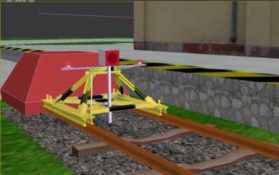 货场龙门吊装卸货集装箱货场_404507879作品_场景现代场景_cg模型网