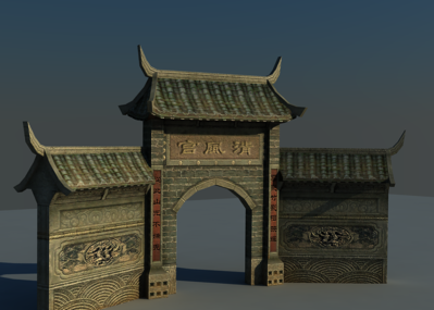 民居大门,关隘,坊,古代建筑大门口,门厅