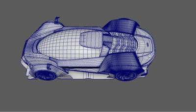 超酷概念车 临摹自作 可打印 Lixiaojian12作品 车辆科幻车 Cg模型网