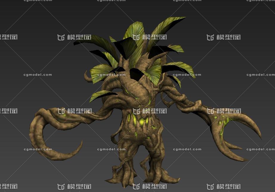 植物怪物,樹木怪物,樹怪物,樹精,植物精-cg模型網(cgmodel)-讓設計更