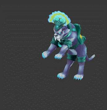 豹子蓝色 豹子坐骑 豹子 蓝色豹子