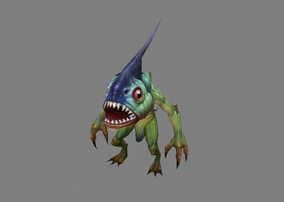 手游怪角色设计之绿鱼怪