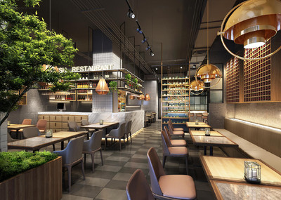 工业风主题餐厅