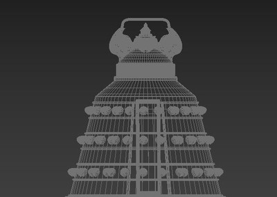 上古神器东皇钟模型-场景部件模型库-3ds Max(.max)模型下载-cg模型网