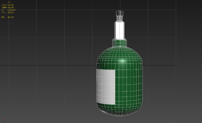 小型氧气瓶 _省略号作品_机械/器械工业设备_cg模型网