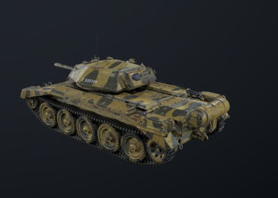 二战英军十字军巡洋坦克