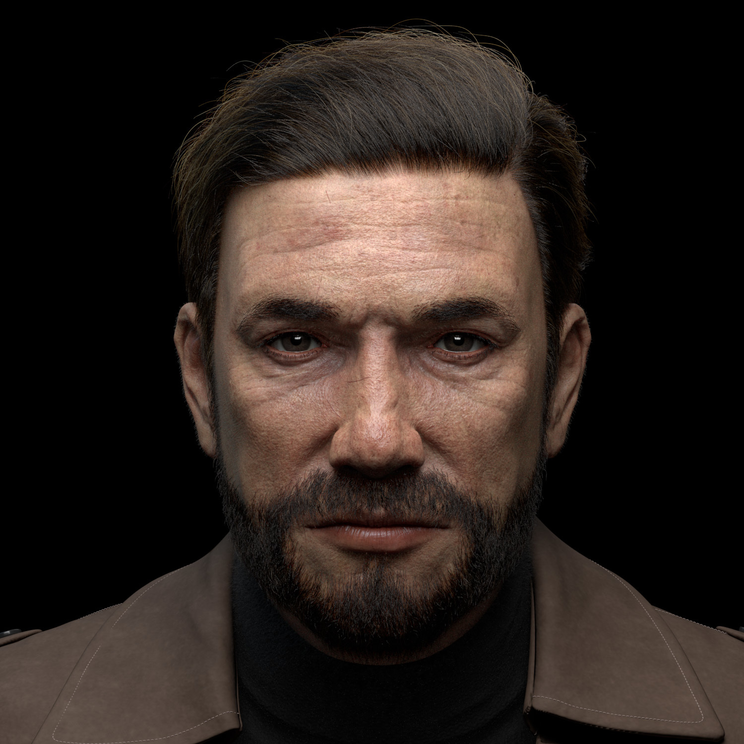 maya人物肖像绘制_夜之子作品_角色/人物/生物_cg模型网