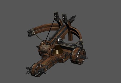 弩车战车攻城车连弩车