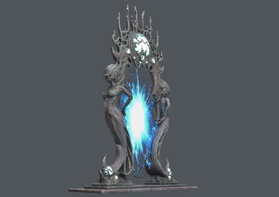 pbr次世代 精灵门 传送门 魔法门 科技门 穿越 魔幻门 入口 扭曲门