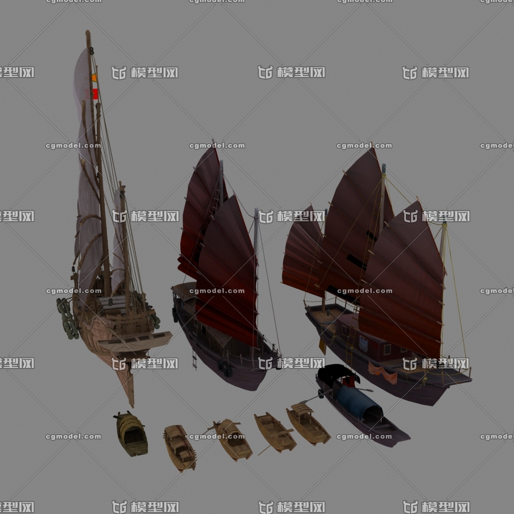 古代部分船只