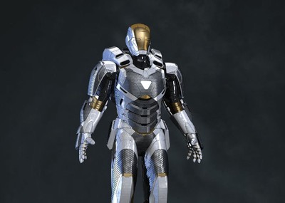 钢铁侠mk39双子星太空战甲高精度