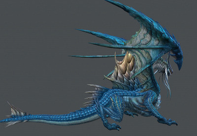 巨兽 水龙 法利昂   fafurion   龙族 猛兽   dragon