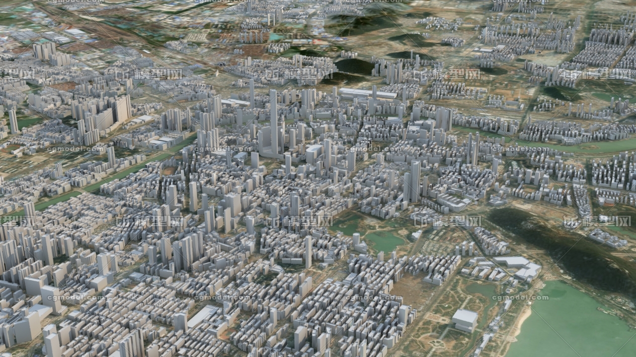 徐州3d模型 徐州城市建筑3d模型 徐州建筑规划 徐州数字城市 徐州地形