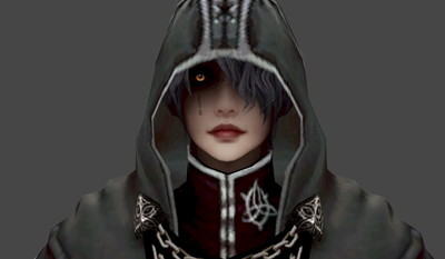 写实黑袍女人,欧美女巫,魔女,恶魔巫师,女刺客,盗贼,暗影,黑色兜帽