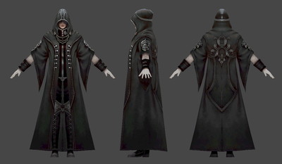 写实黑袍女人,欧美女巫,魔女,恶魔巫师,女刺客,盗贼,暗影,黑色兜帽