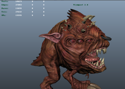 战锤中的小怪物大嘴怪