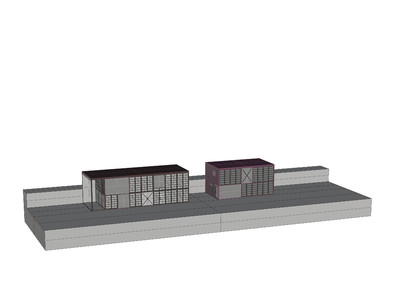 建筑集装箱建筑埃姆斯住宅