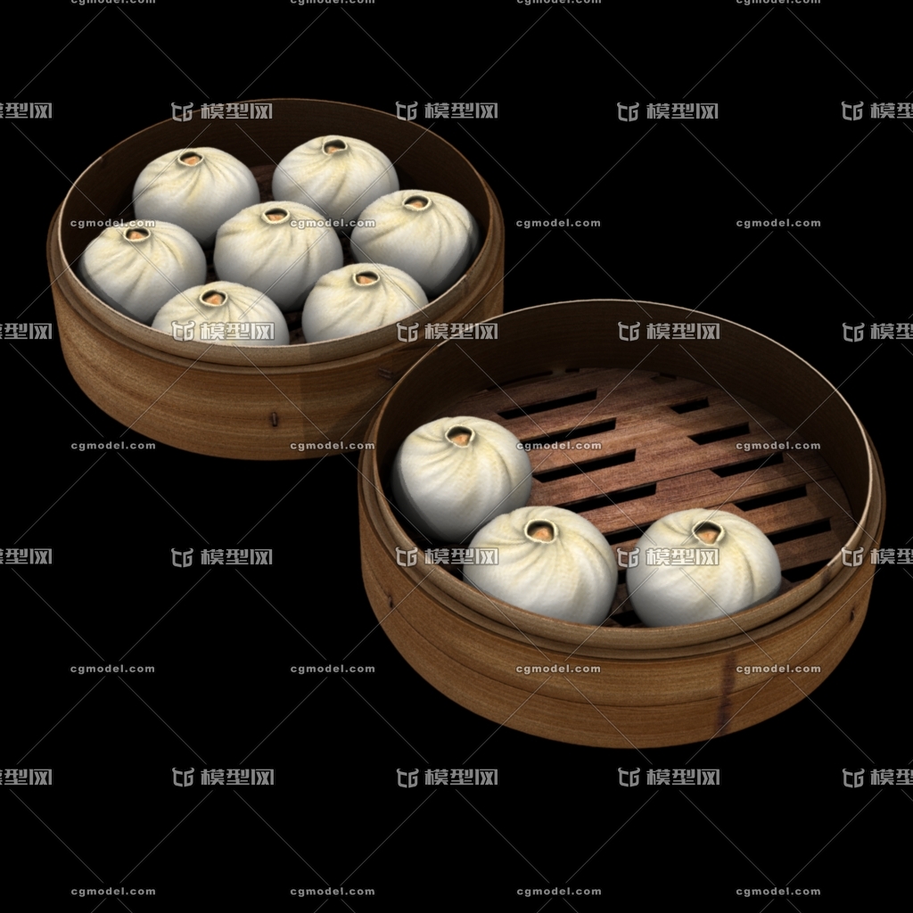菜模型_包子