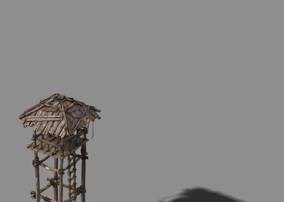 哨塔 木塔模型-古代场景模型库-3ds Max(.max)模型下载-cg模型网